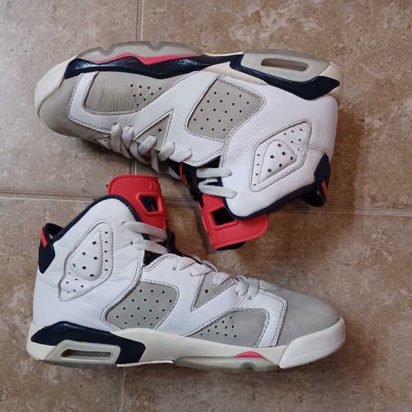 Air Jordan 6 Retro 'Tinker' Wo.8½ (7Y) - Picture 2 of 9